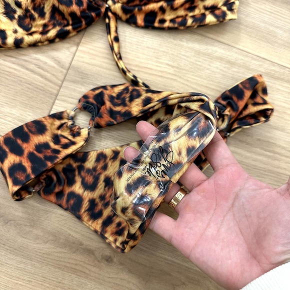 NEW Joues De Sable Hanna Leopard Print Bikini Size M - Picture 5 of 5